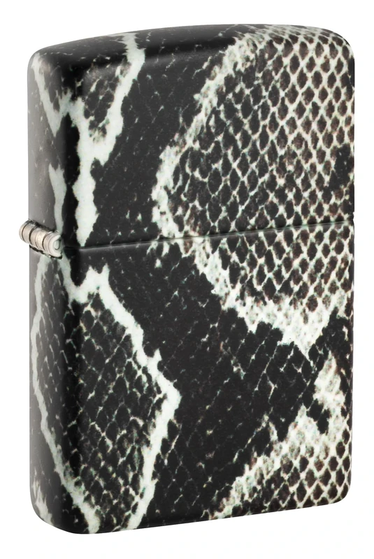 Zippo Windproof Lighter, Snakeskin Design – 540°, Colour Image – Refillable, Reusable, Windproof Design – Comes in Gift Box – Made in USA
