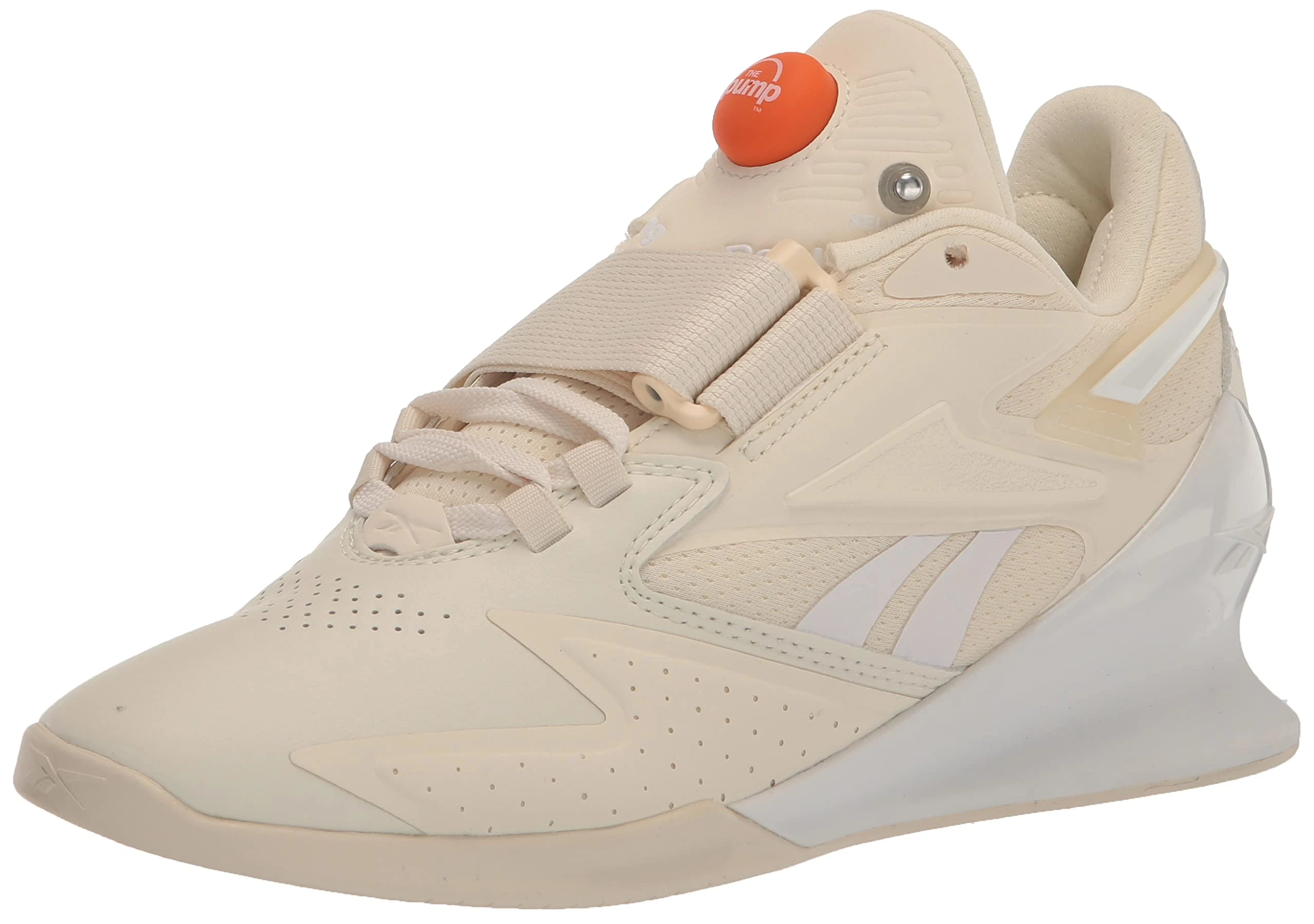 Reebok Women's Legacy Lifter Iii Sneaker, White/Smash Orange, 4.5 UK