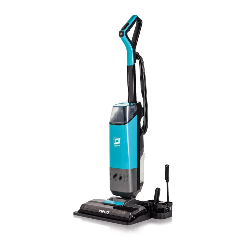 PIFCO® Wet and Dry Vacuum Cleaner - 3-in-1 Vacuum Functions, 550W Powerful Suction, for Home Floor Care, Rugs, and Hard Floors, 85 DB Quiet Operation, Self-Cleaning Brush - Image 1