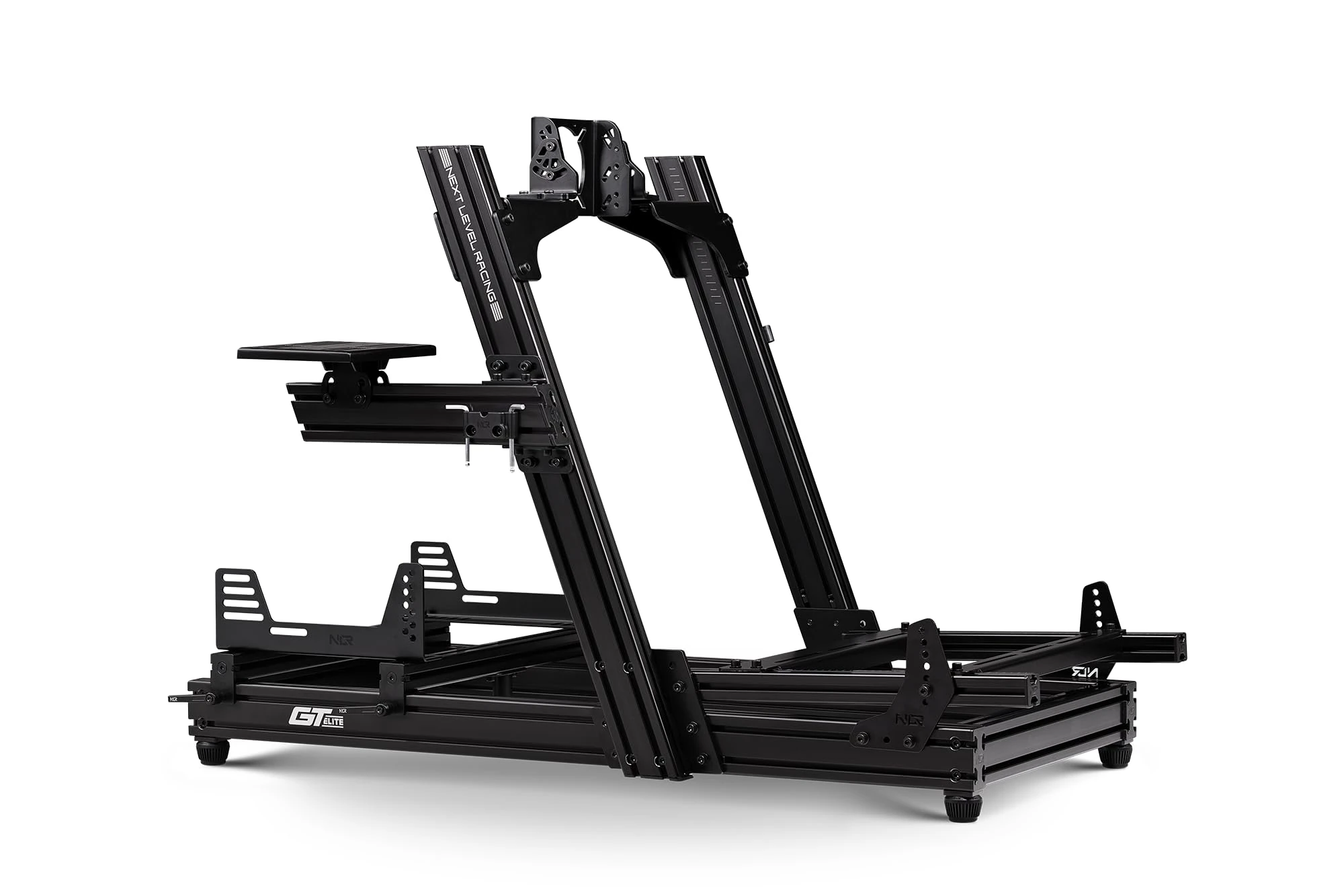 Next Level Racing GTElite Aluminium Simulator Cockpit - Front and Side Mount Edition