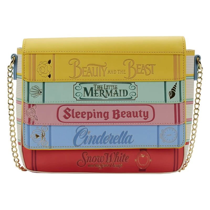 Loungefly Princess Classics Cross Body Bag BOLSO BANDOLERA Books CLASICOS PRINCESAS Disney