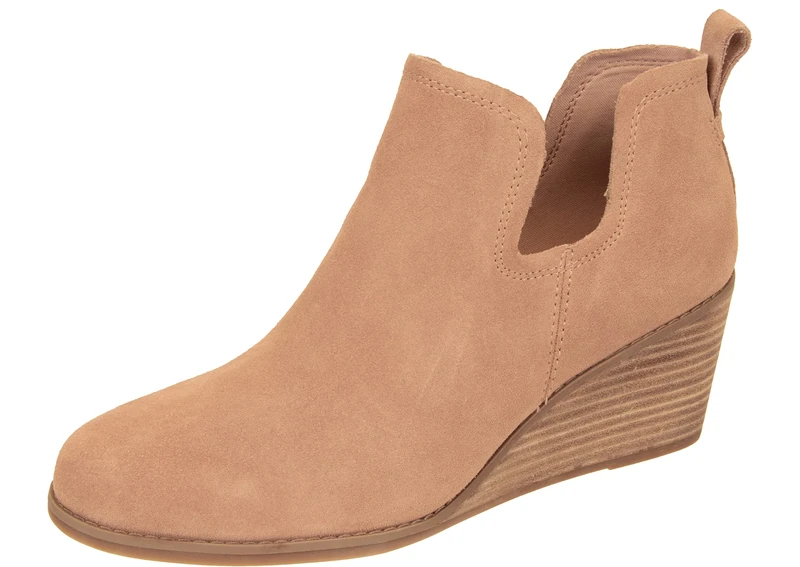 TOMS Women's Kallie Suede Boot, Buck Brown