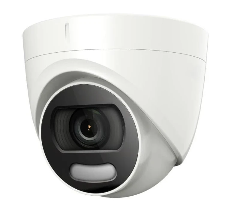 5MP TVI Dome Full Color Night Camera, DS-2CE72HFT-F28 Analog CCTV Security Camera, Turbo HD Dome, 4 in 1 TVI/CVI/AHD/CVBS Camera, IR IP67 Rated