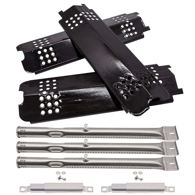 Grill Replacement Parts for Charbroil Gas2Coal 463340516 463370516 463370519 463278419 463336818 463278418 G421-0500-W1 G466-2500-W1 Burner G553-0002-W1A Heat Tent G432-0078-W1 Carry Over Tube