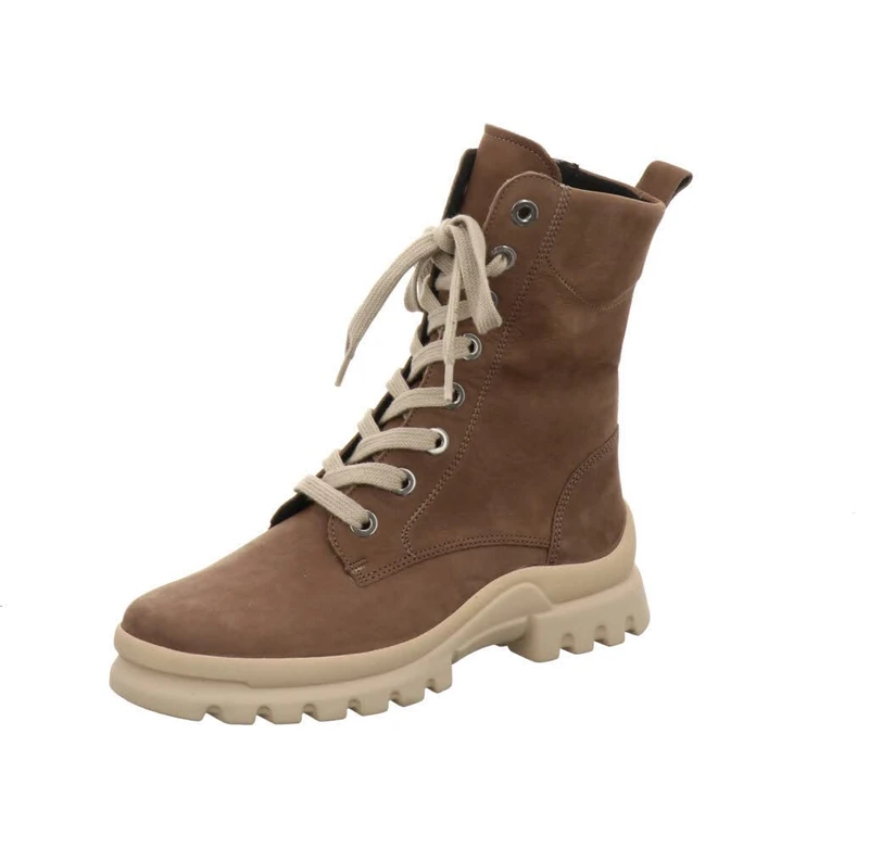 Semler Women's Wendy Ankle Boot, Beige, 4.5 UK