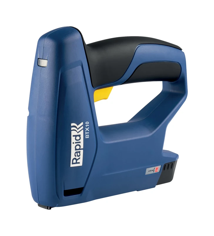 Rapid BTX10 Battery-Powered Staple Gun - Cordless Electric Staple Gun for Finewire Staple No. 53 (4-10 mm) - Fastens 900 Staples from a Single Charge, 5001497