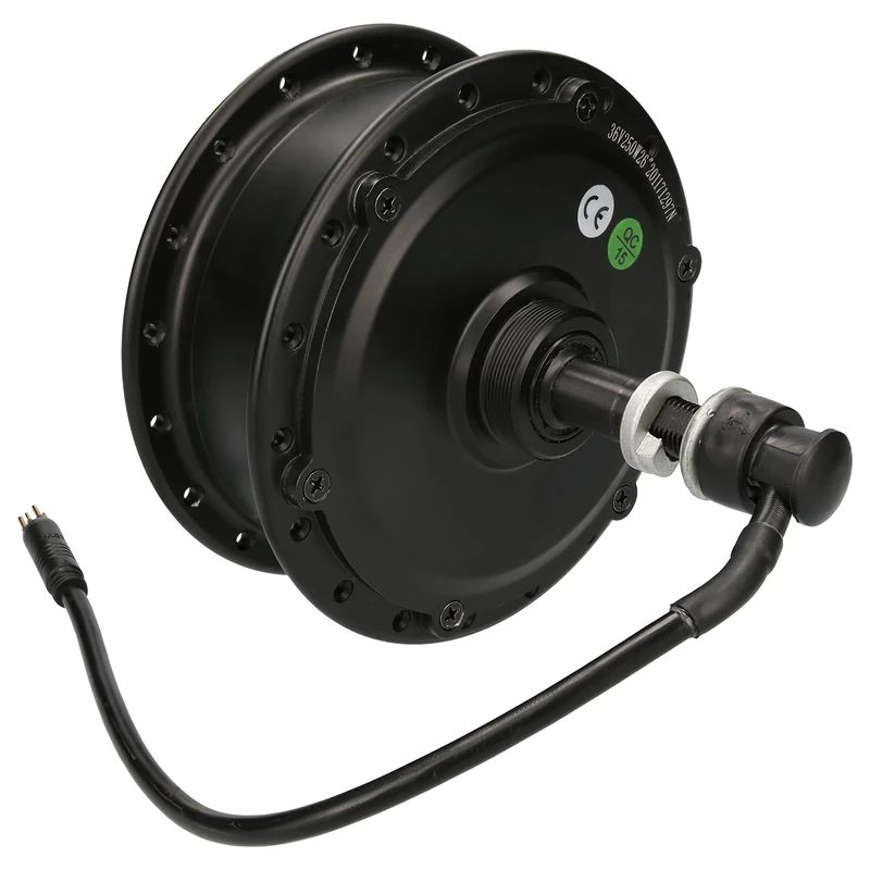 windmeile | e-bike hub motor rear wheel, black, 26', 36V/500W, e-bike, electric bike, pedelec - Image 1