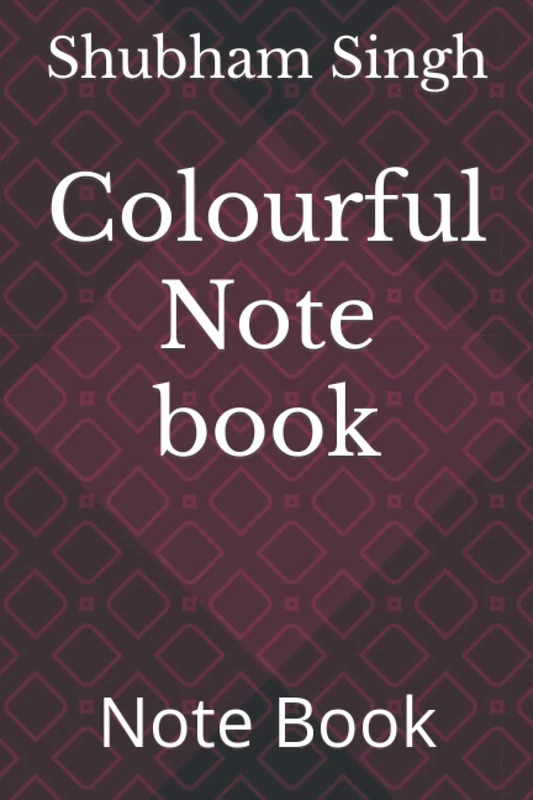 Colourful Note book: Note Book