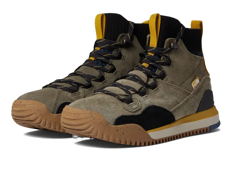 The North Face Mens Back-to-Berkeley Track Shoe, New Taupe Green Mineral Gold, 6.5 UK