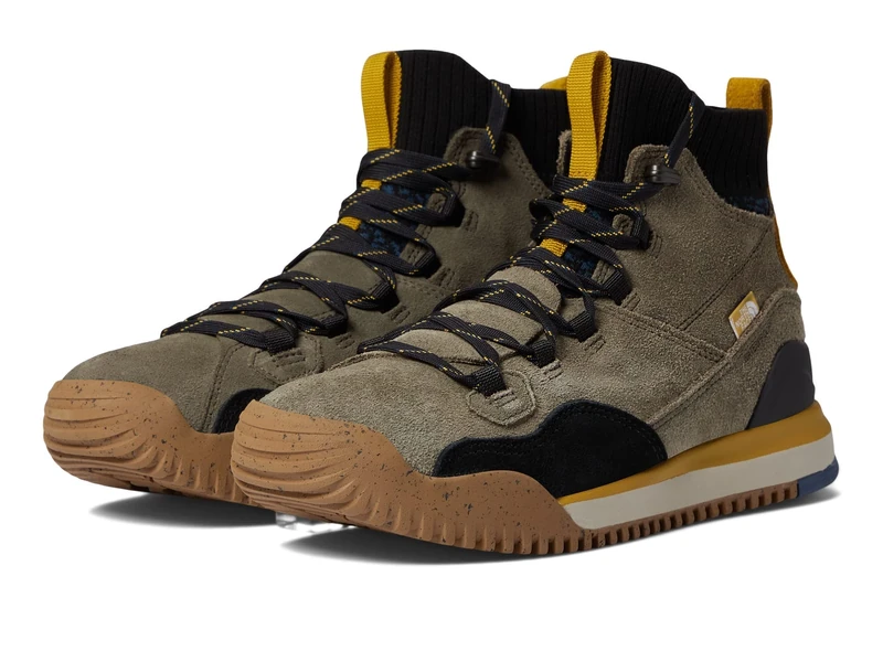 The North Face Back-to-Berkeley Track Shoe New Taupe Green/Mineral Gold 9.5