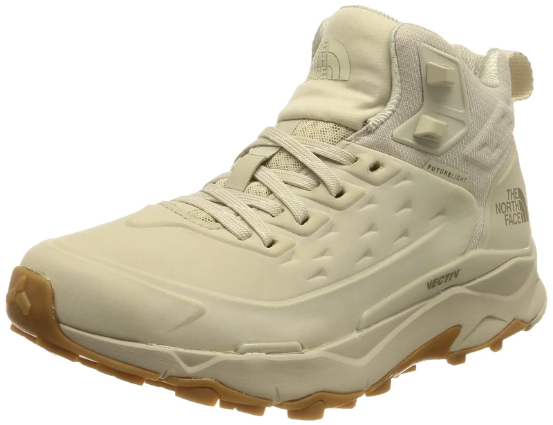 The North Face Vectiv Exploris Futurelight Track Shoe Sandstone/Gardenia White 5