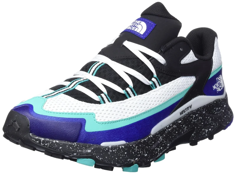 The North Face Vectiv Taraval Track Shoe TNF Black/Pool Green 9.5