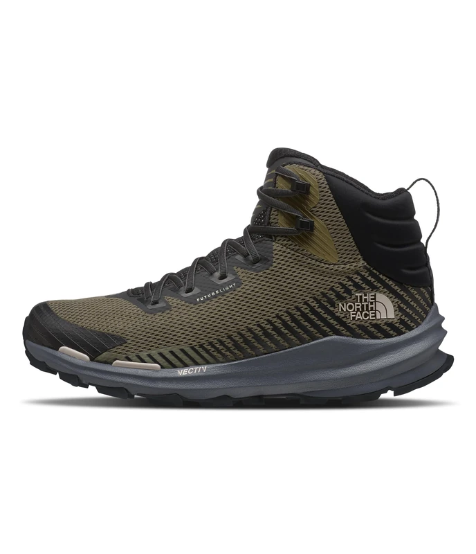 The North Face Men's Vectiv Fastpack Mid Futurelight Boots, Military Olive/Tnf Black, 6