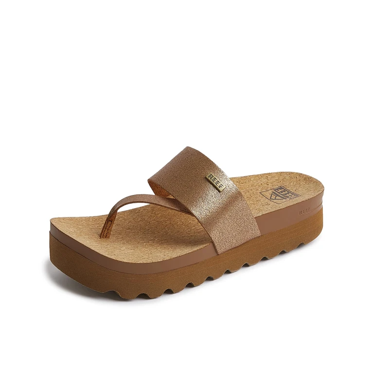 Reef WOMENS SANDALS, CUSHION SOL HI, COPPER, 7 UK - Image 1