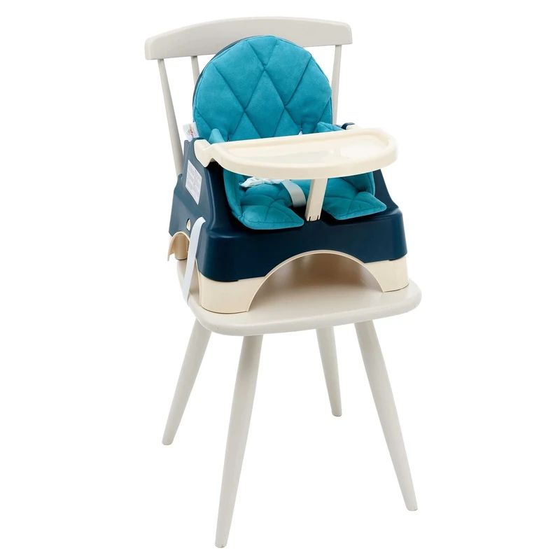THERMOBABY Miscanthus 3-in-1 Wooden Seat Booster Seat for 6 to 36 Months (up to 15 kg) – Made in France