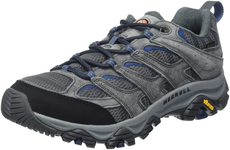 Merrell Men's Moab 3 GTX Walking Shoe, Granite/Poseidon, UK 15