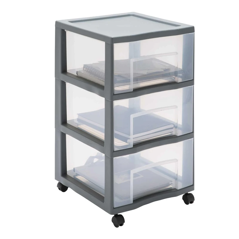 Sundis |z Large Storage Tower on wheels TAG TOWER 3 XL drawers with label holder -0452003