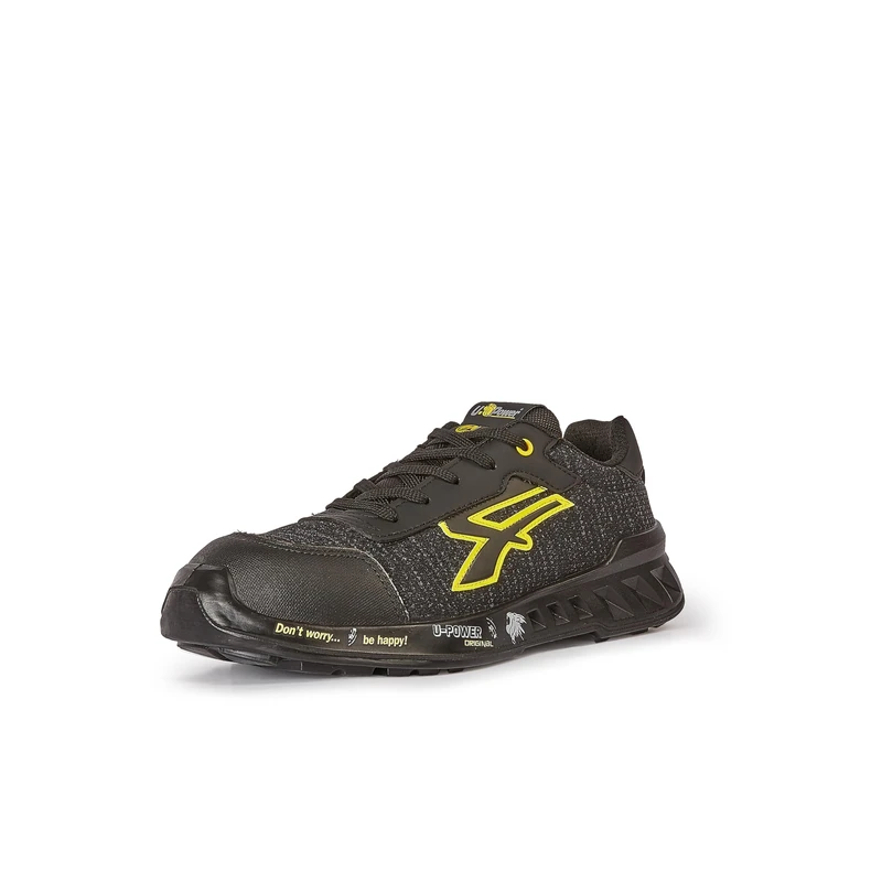 U-Power RED Leve Frank, Safety Shoes, Lightweight Anti Puncture Unisex Trainers, Bast Sole, Infinergy Insert, with Aluminium Toe Caps (46)
