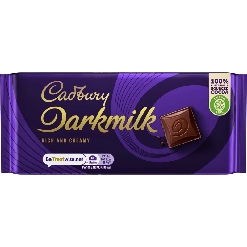 Cadburys Dark Milk, 90 g