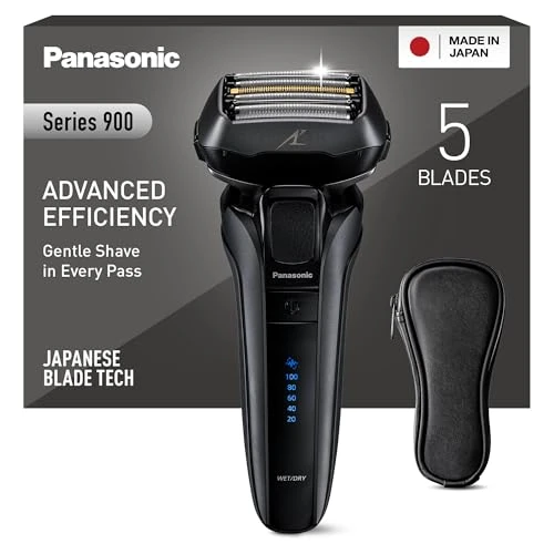 Panasonic ES-LV6U-K803 Electric Shaver - 4 Blades, Black
