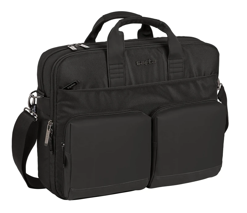 Safta - Laptop Case 15, Tab 10,6''+USB Business Black 41X33X9Cm, Multicolor (642200378)