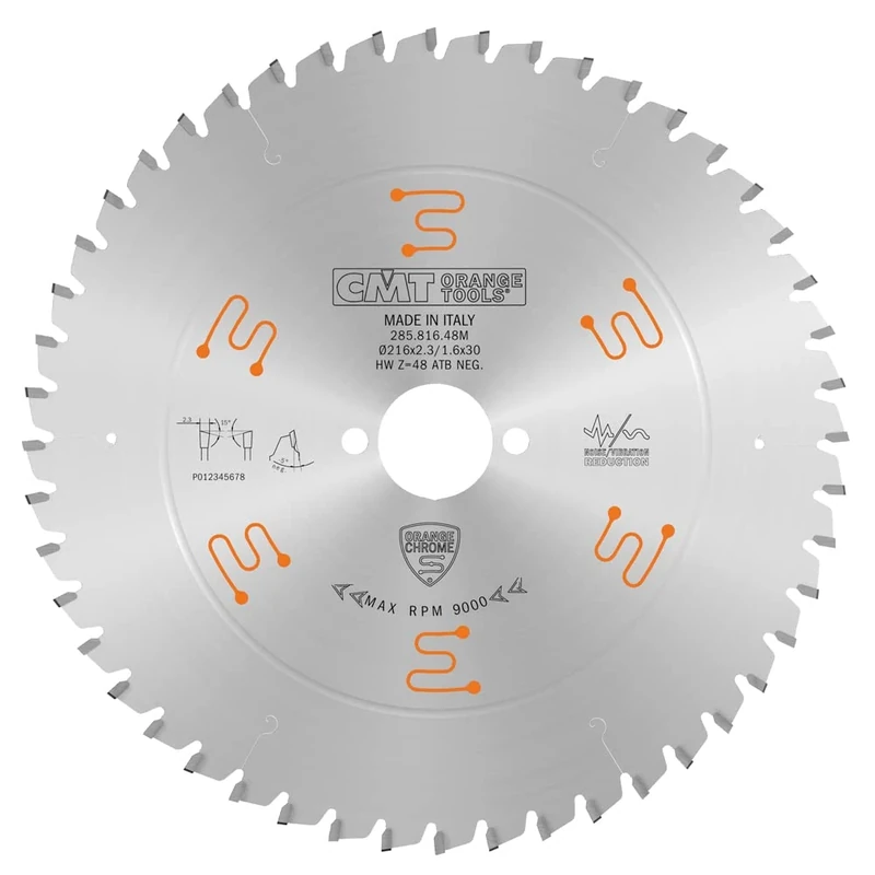 CMT ORANGE TOOLS 285.816.48M - CIRCULAR SAW BLADE HW 216x2.3/1.6x30 Z48 ATB -5NEG