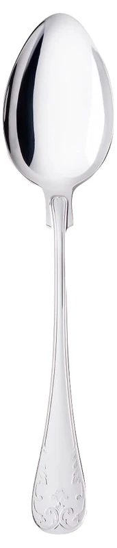 Gense Gammal Fransk Dessert Spoon 18.3 cm EPNS - Image 1