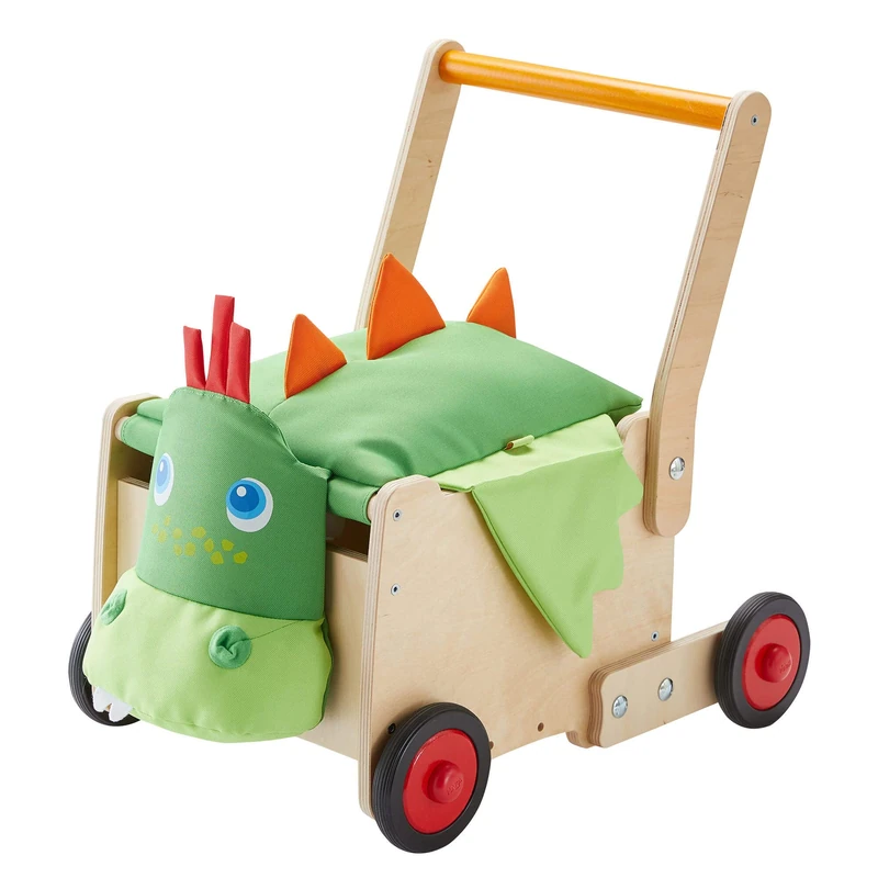 HABA 306693 Dragon Box Walker, Walker from 10 Months, Nominated for the German Toy Award 2022 - Image 1