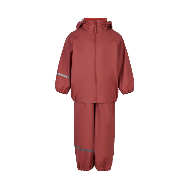 CeLaVi Unisex Kids Pu Recycled Rain Set Regenset, Dusty Ceder, 100