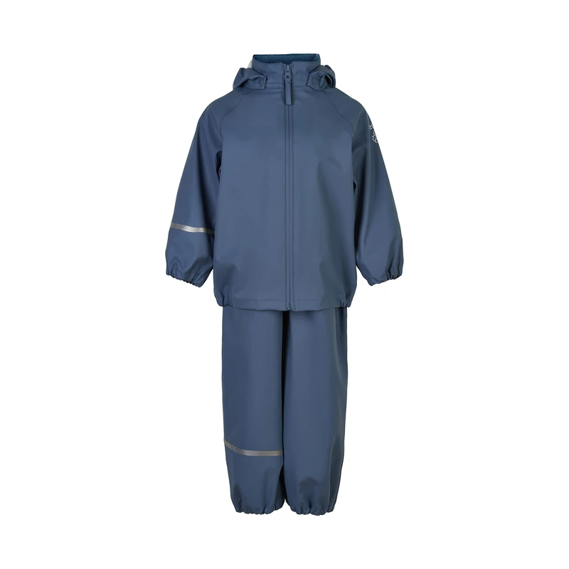 CeLaVi Unisex Kids Pu Recycled Rain Set Regenset, China Blue, 100