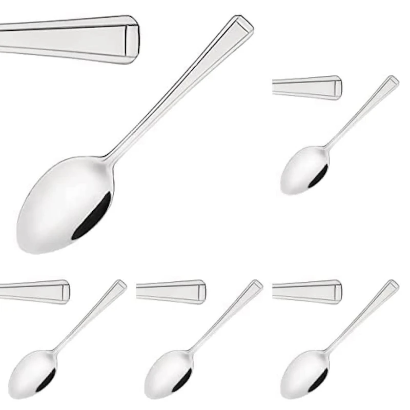 Olympia D695 Harley Cutlery Dessert Spoon (12 Pieces), Pack of 5