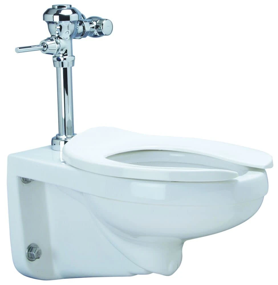 Zurn Z.WC1.M Zurn One Manual Wall Hung Toilet System with 1.1 GPF Flush Valve