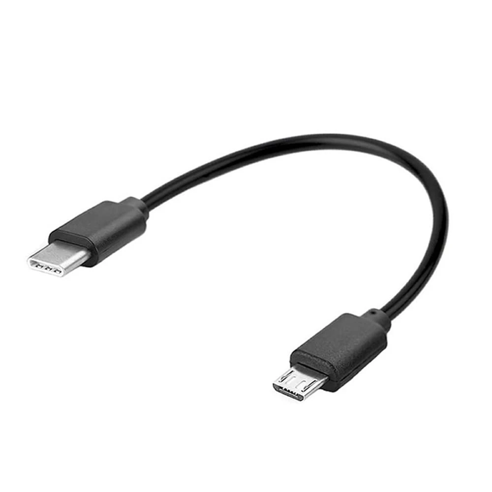 USB C to Micro USB Cable short 30cm - Type C to Micro USB Cord Compatible with Galaxy S7/S7, HTC One/10 and More
