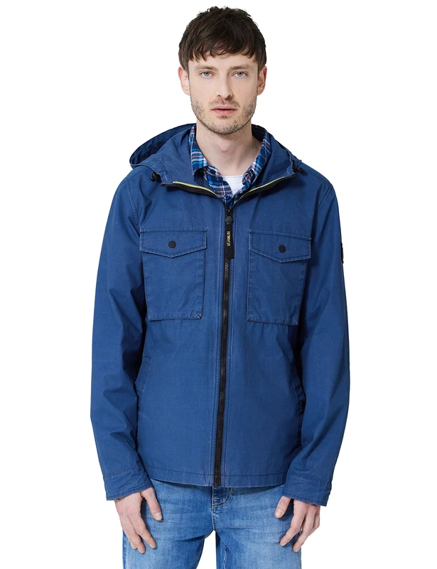 Street One MEN D211592 Transitional Jacket, Indigo-Blue, M