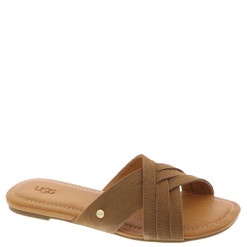 UGG Sandal Kenleigh Slide In Chestnut Uk Size 3 Eu Size 36