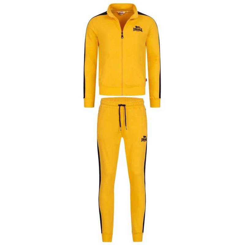 Lonsdale Men's Beieckerton Sweatshirt, Yellow/Black, XXL