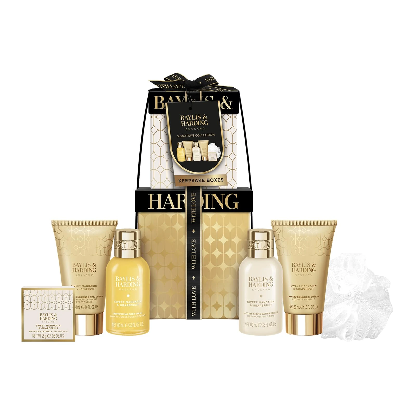 Baylis & Harding Sweet Mandarin & Grapefruit Luxury Pamper Present Gift Set (Pack of 1) - Vegan Friendly