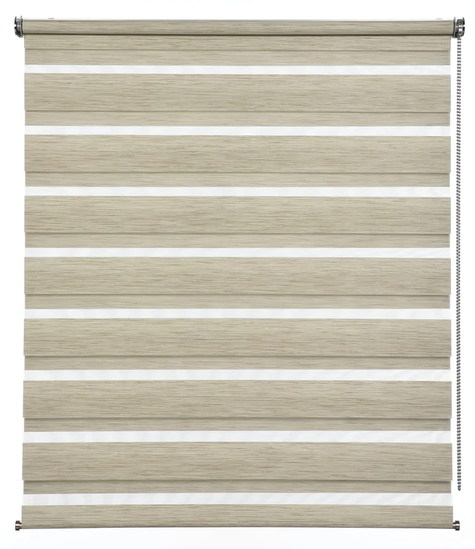 Gardinia Double Roller Blind, Polyester, Cappuccino Melange, 50 x 180 cm