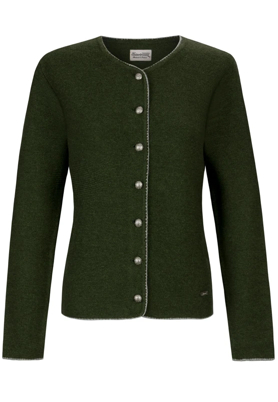 Stockerpoint Womens Marissa Cardigan Jacket Moss Green Standard, Moss Green, 3 UK