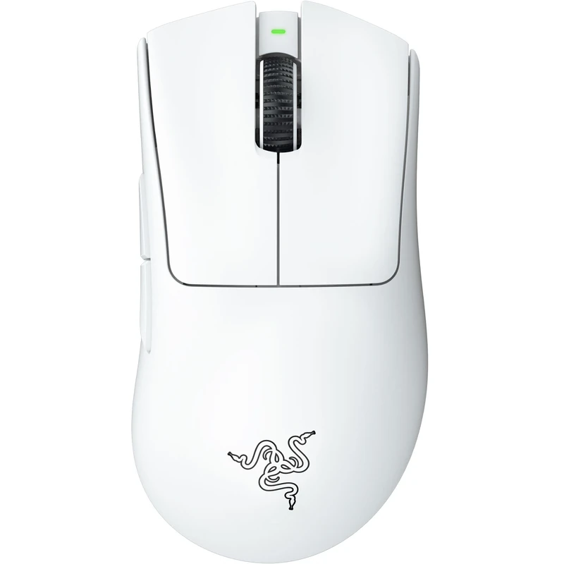 Razer DeathAdder V3 Pro - Lightweight Wireless Ergonomic Esports Mouse (63g Lightweight Design, Focus Pro 30K Optical Sensor, Mouse Switches Gen-3, HyperSpeed Wireless) White