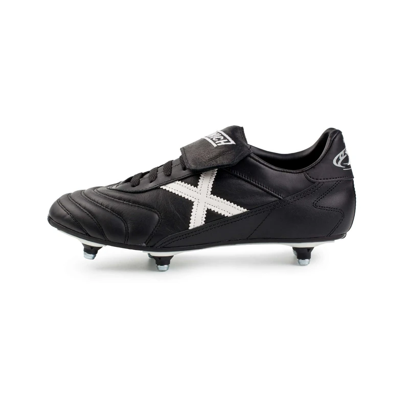 Munich Mundial RB Blan, Unisex Adult Sneakers, Black/White, 12.5 UK