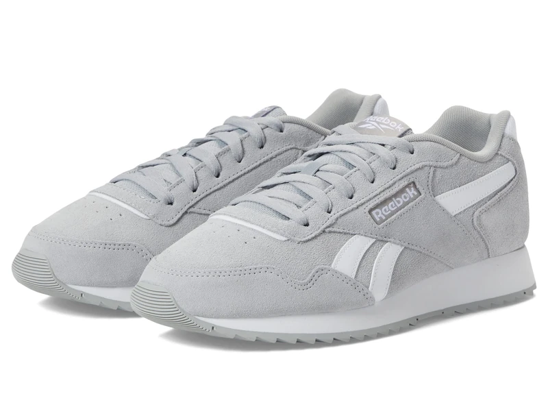 Reebok Mens Glide Sneaker, Pure Grey/White, 10.5