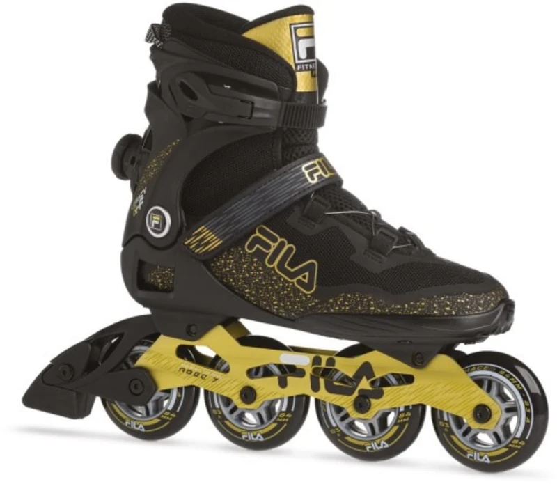 FILA SKATES 010622080 LEGACY QF Inline skate Men's BLACK/GOLD Size EU 44