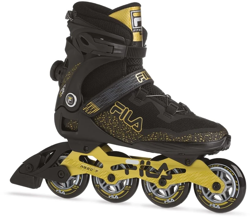 FILA SKATES 010622080 LEGACY QF Inline skate Men's BLACK/GOLD Size EU 46