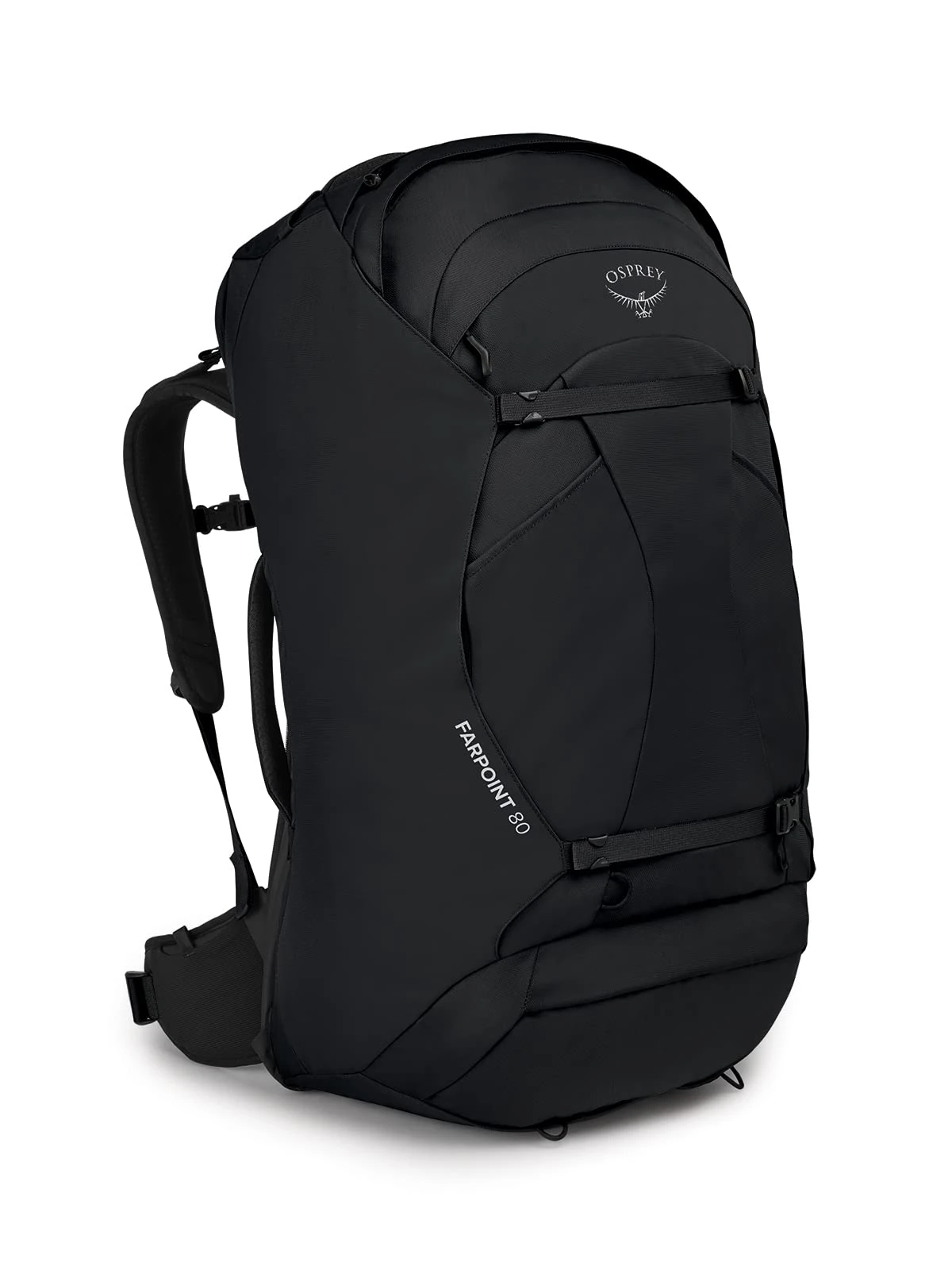 Osprey Farpoint 80 Travel Backpack 74 cm Black, black, One Size