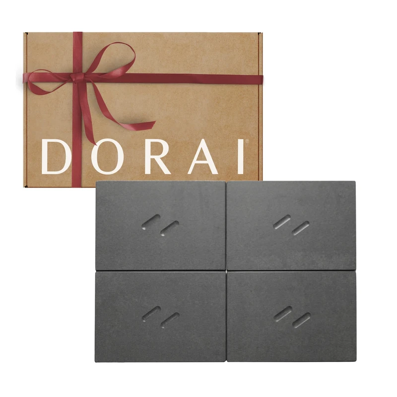Dorai Home Stone Bath Mat - Quick-Dry, Non-Slip, Custom 22x31in Slate