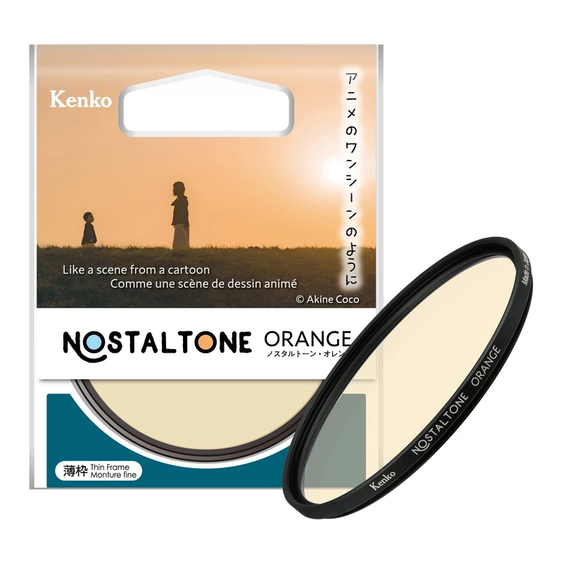 Kenko Soft Effect Filter NOSTALTONE ORANGE φ62mm, with colour effect, for contrast adjustment, made in Japan