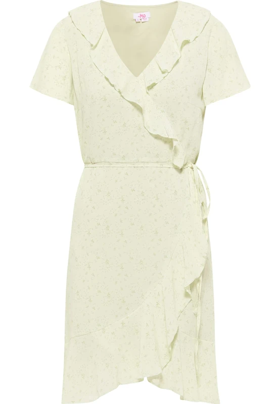 myMo Women's Dress, Light Green, S