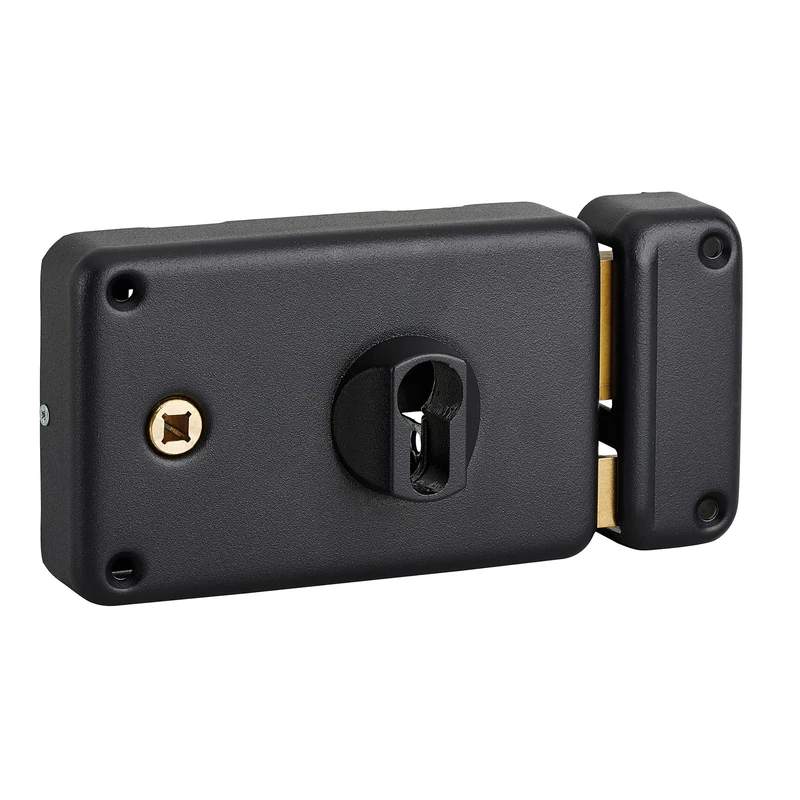 Thirard 00909766 - Box with Chopping Box 140 x 88 mm Straight Axle 55 - Straight Version - Wall Lock - for European Profile Cylinder 30 x 60 mm