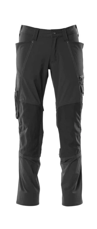 Mascot® 18479 Men's Trousers with Knee Pockets Black 82C62